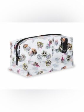 Makeup Revolution Disney Nightmare Before Christmas Makeup Bag in Clear-NWT